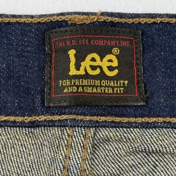 Lee Men's Stretch Regular Fit 5-Pockets Blue Denim Shorts Size 42 Inseam 10" NWT - Picture 6 of 11